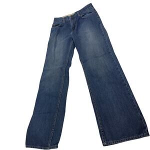 Kids Blue Jean Adjustable Waist, Size 14 Boot Cut Jeans original fit